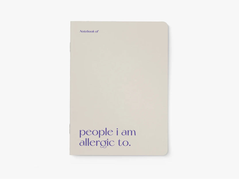 Notebook | Allergic