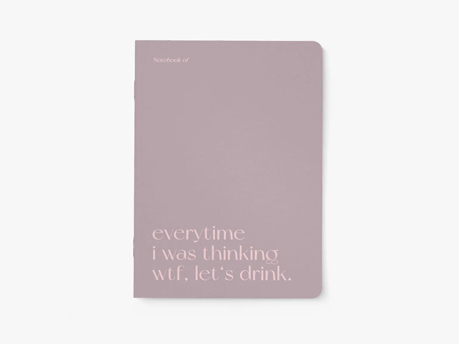Notebook | Let's Drink