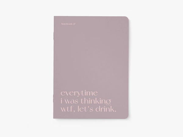 Notebook | Let's Drink