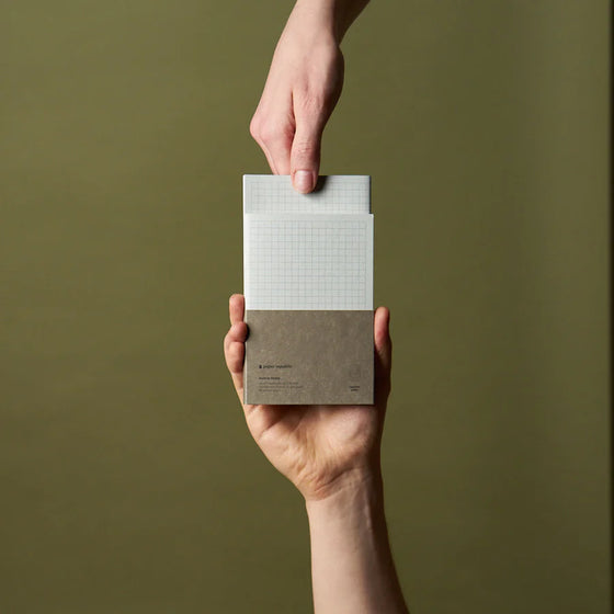 paper republic | 2 x notebooks squared paper [pocket]