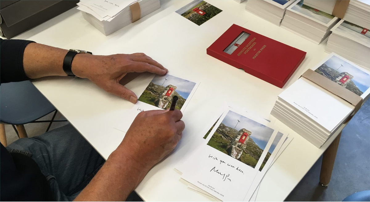 Remote Scottish Postboxes by Martin Parr