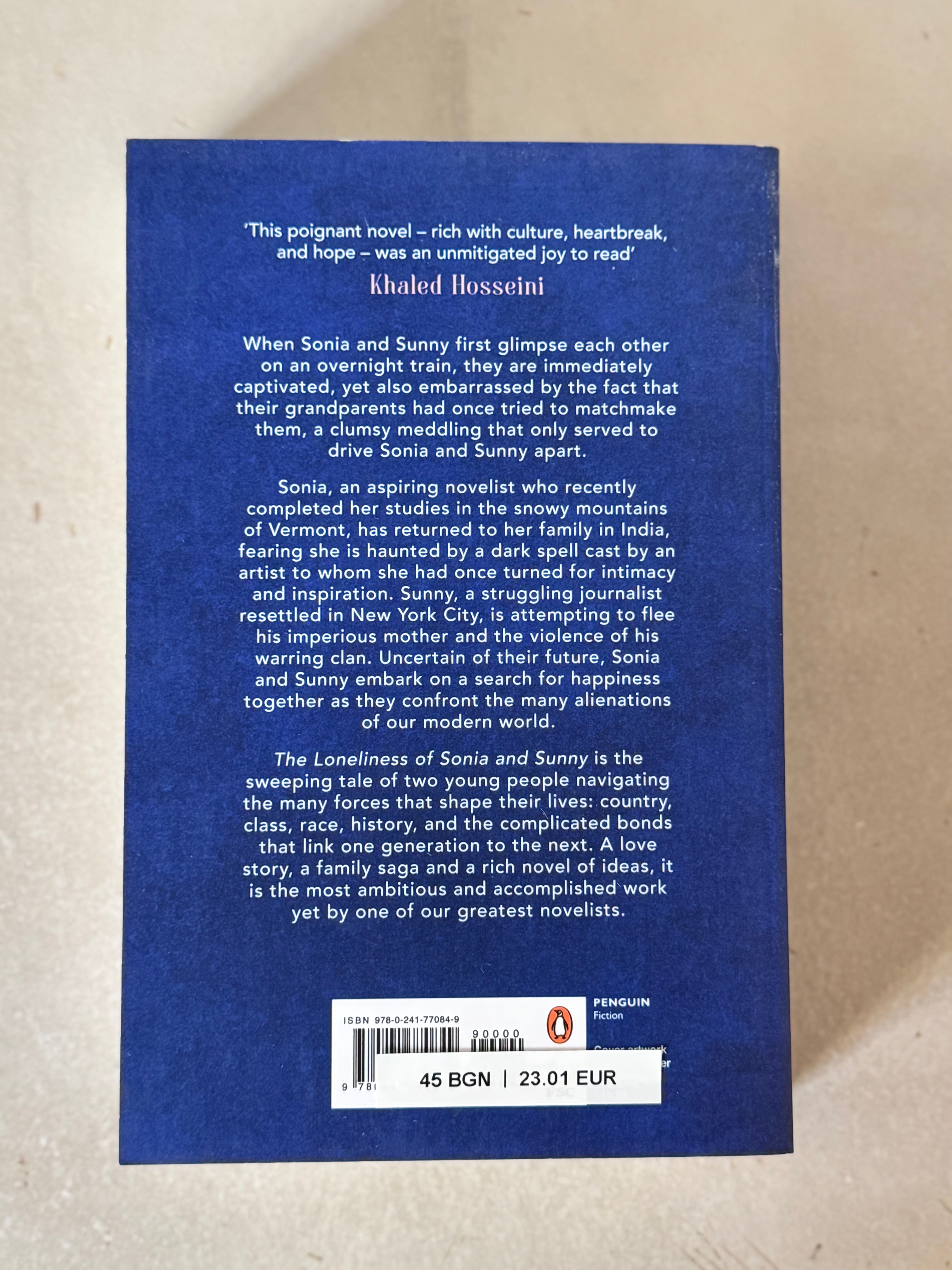 The Loneliness of Sonia and Sunny by Kiran Desai