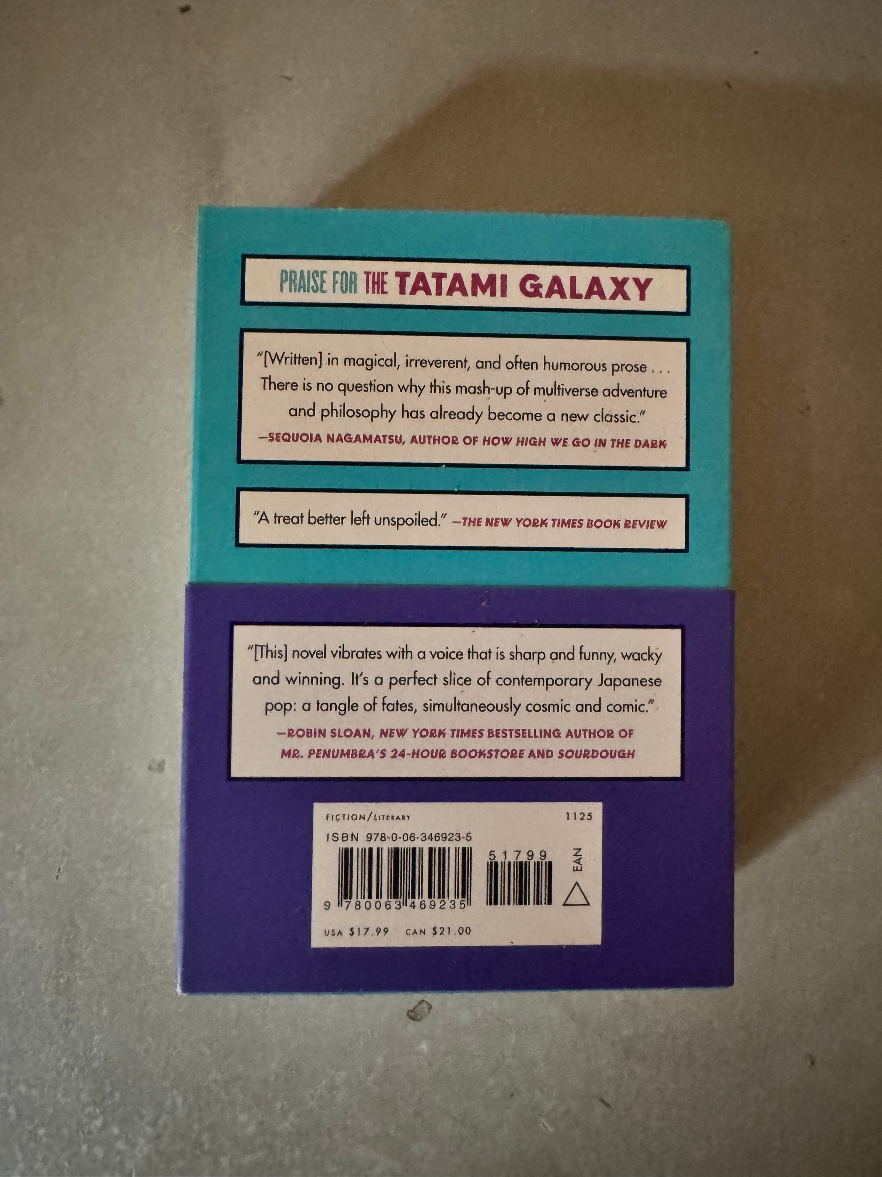 The Tatami Galaxy by Tomihiko Morimi