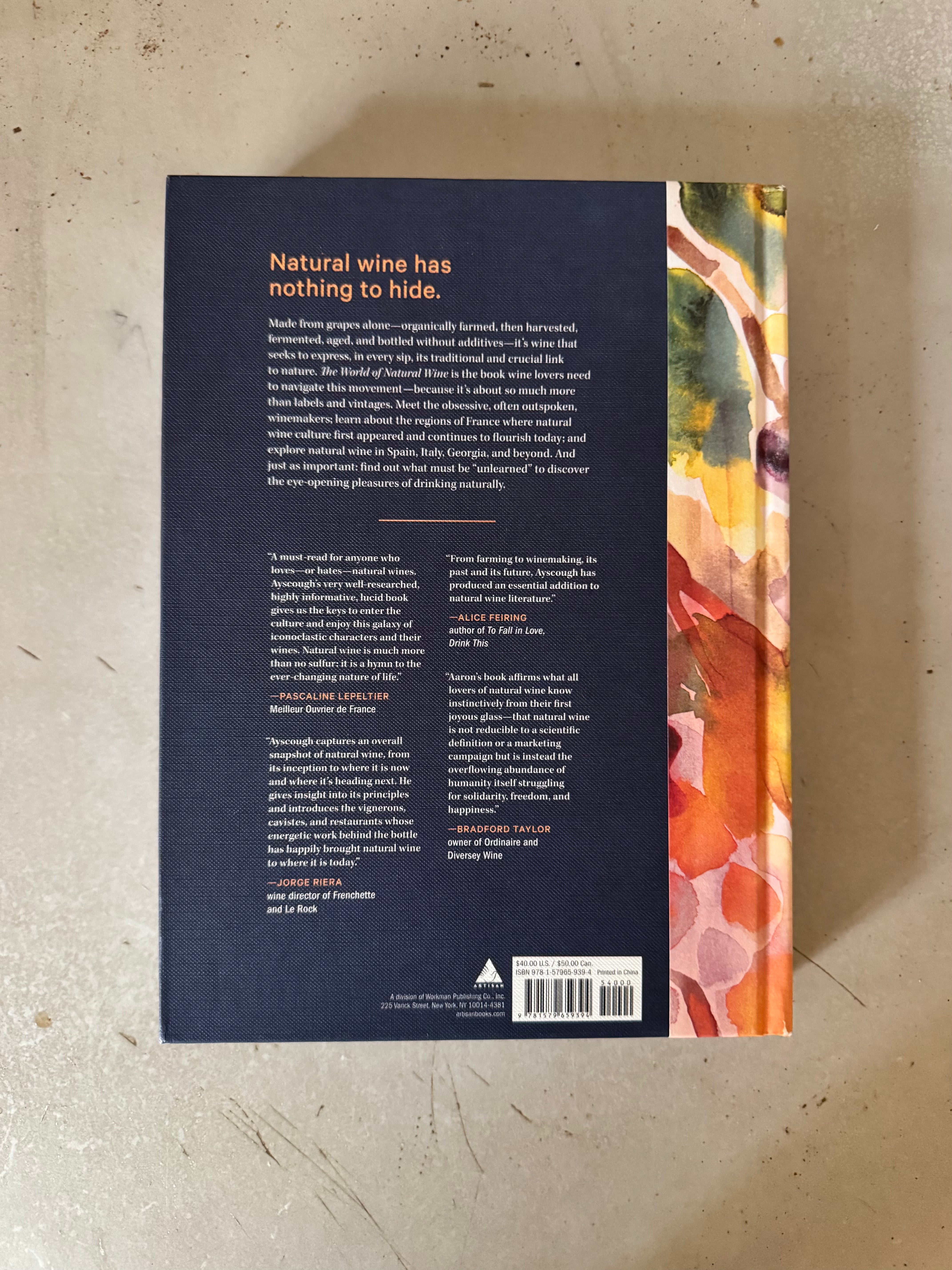 The World of Natural Wine by Aaron Ayscough