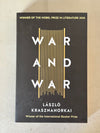 War and War by László Krasznahorkai