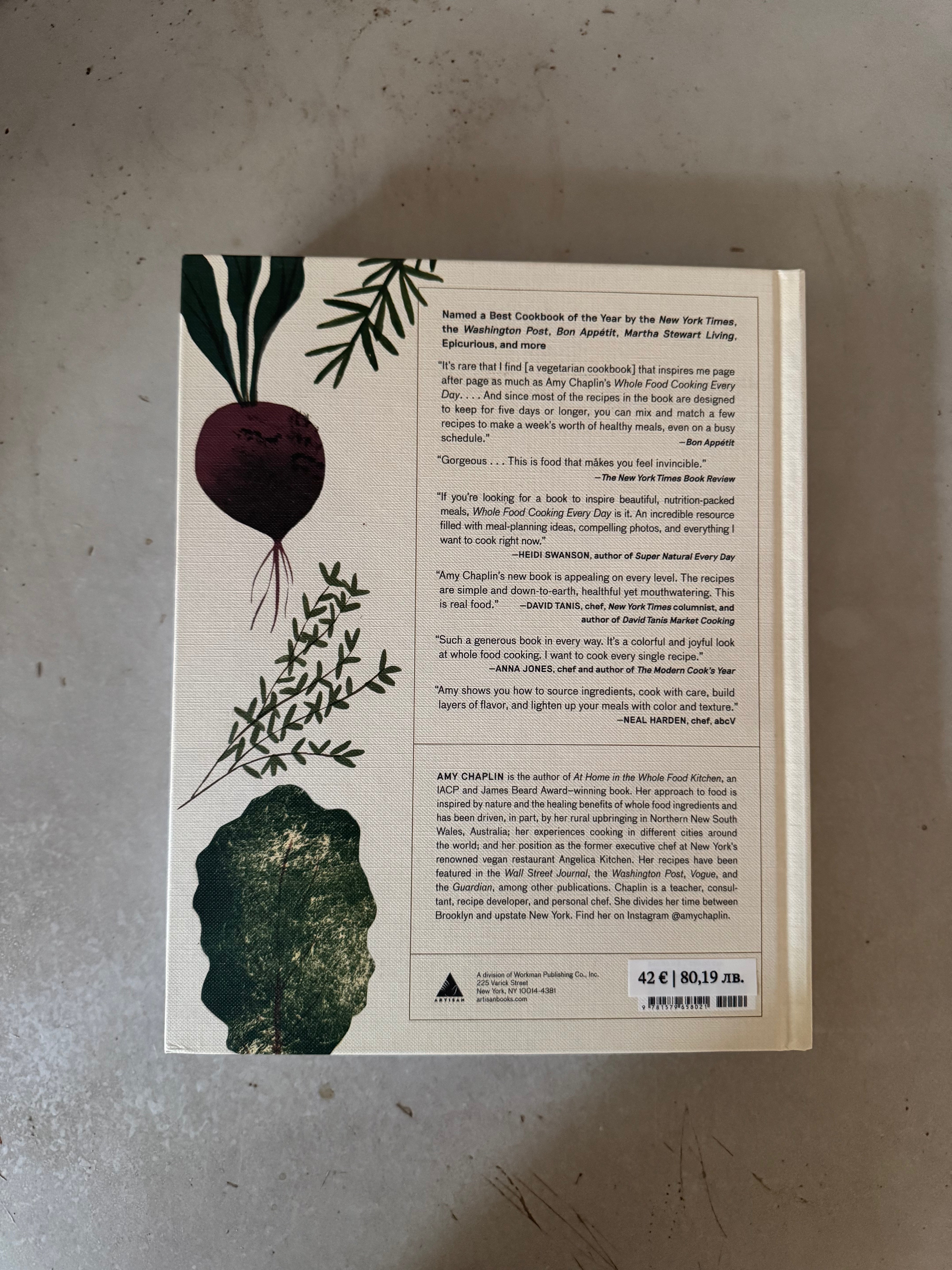 Whole Food Cooking Every Day : Transform the Way You Eat with 250 Vegetarian Recipes Free of Gluten, Dairy, and Refined Sugar by Amy Chaplin