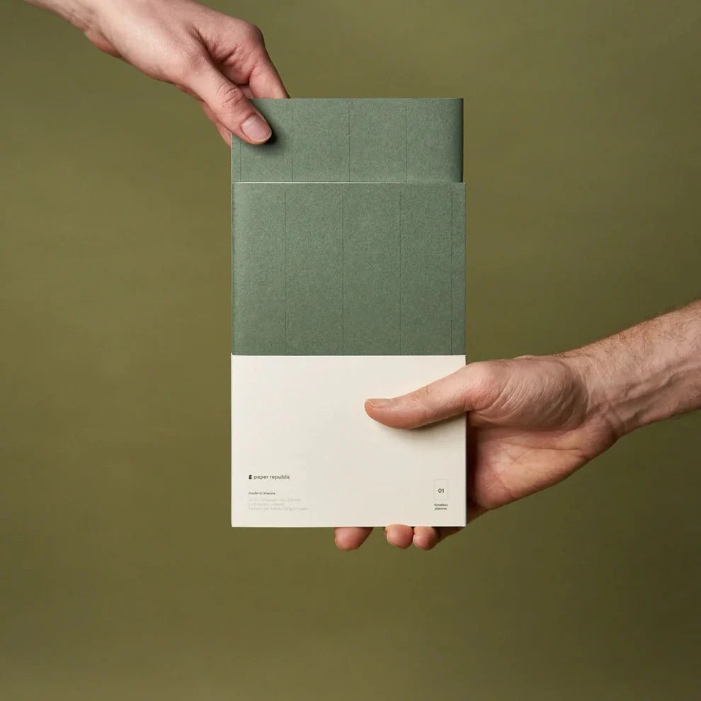 paper republic | 2 x timeless planner [XL]