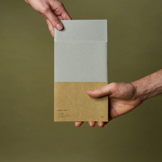 paper republic | 2 x notebooks plain paper [XL]