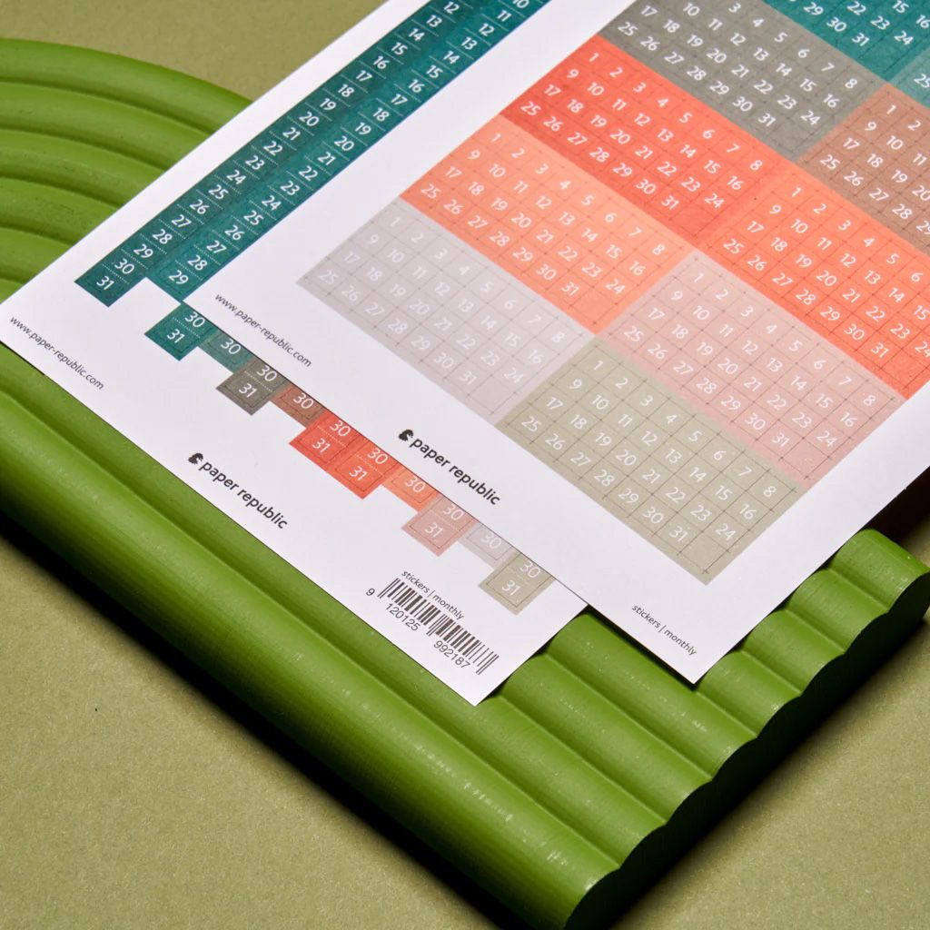 paper republic | dojo stickers monthly