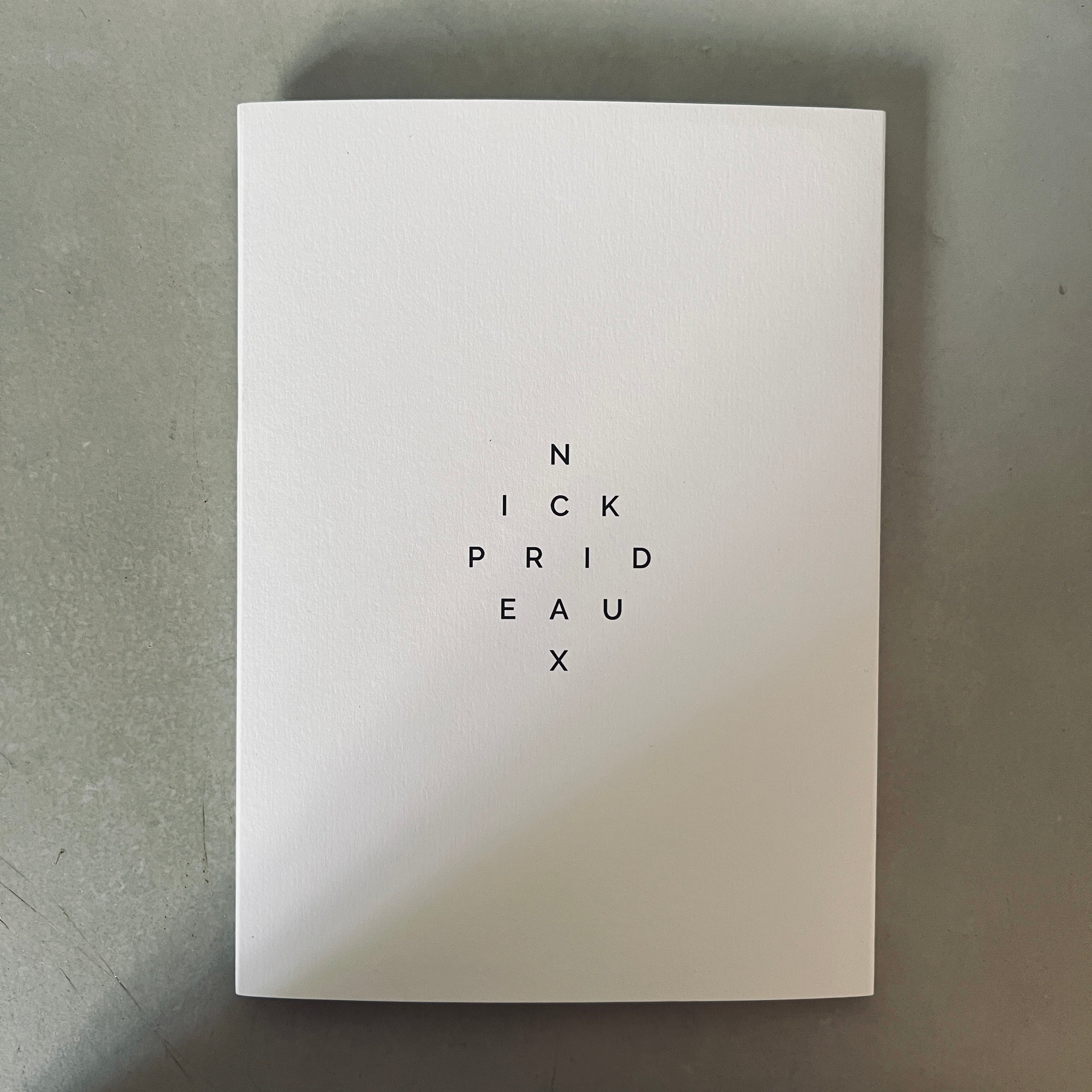 Nick Prideaux Bi-monthly Setanta Books zine