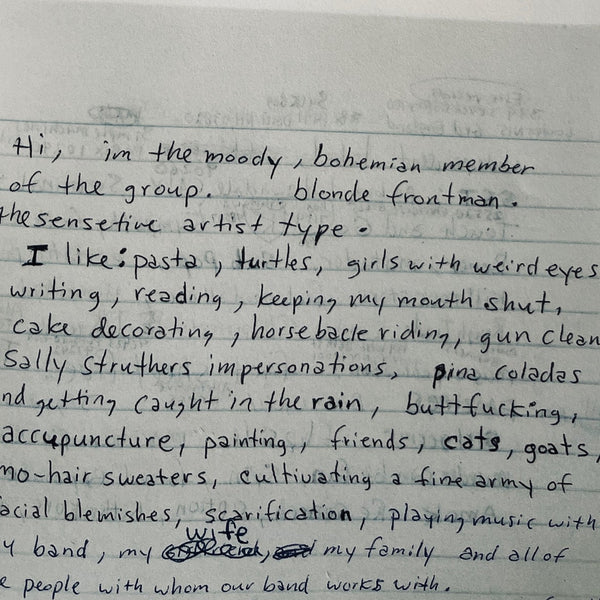 Kurt Cobain Journals