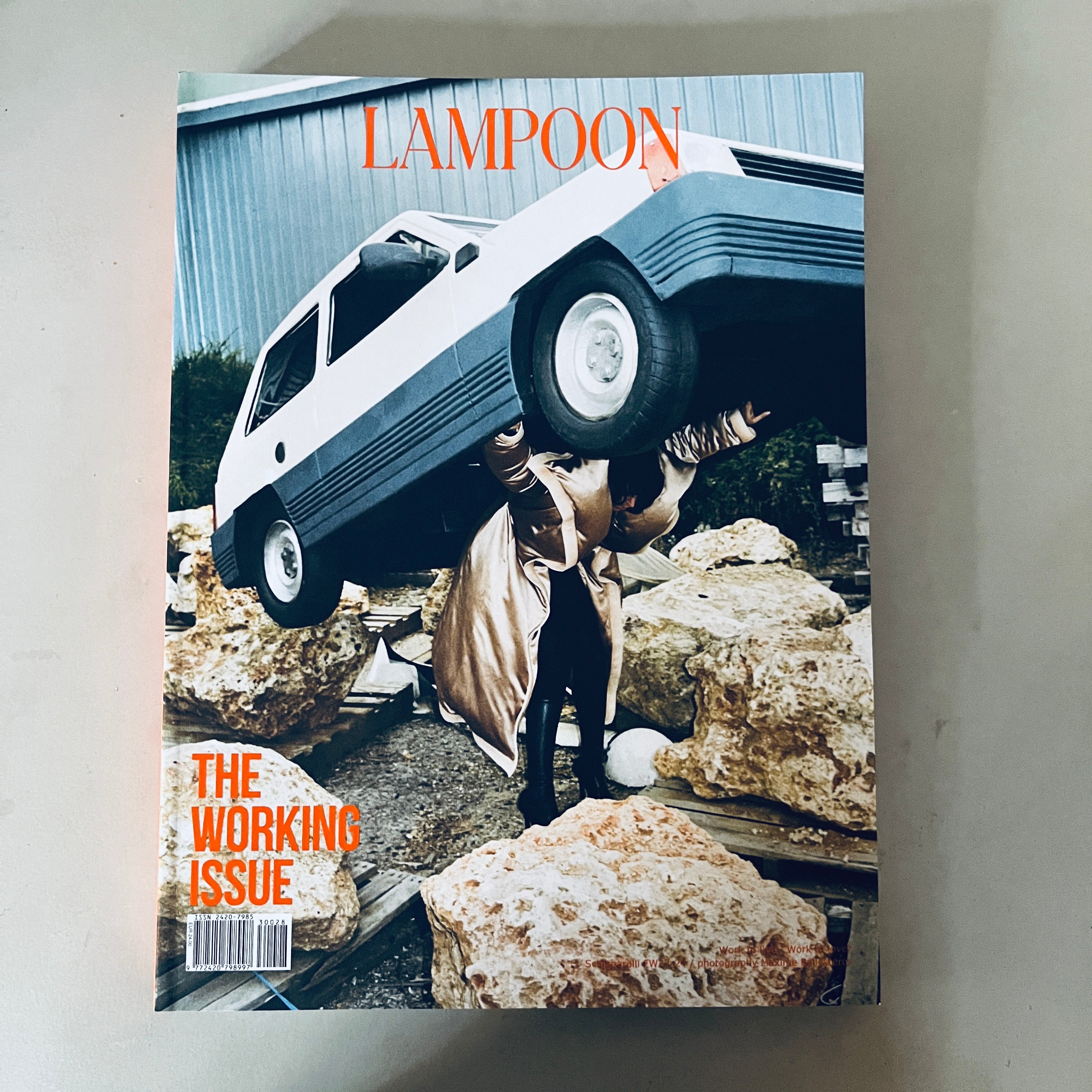 Lampoon Magazine #28, The Working Issue, cover 2