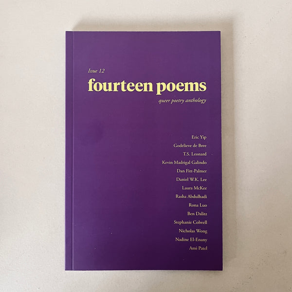 fourteen poems magazine, issue 12