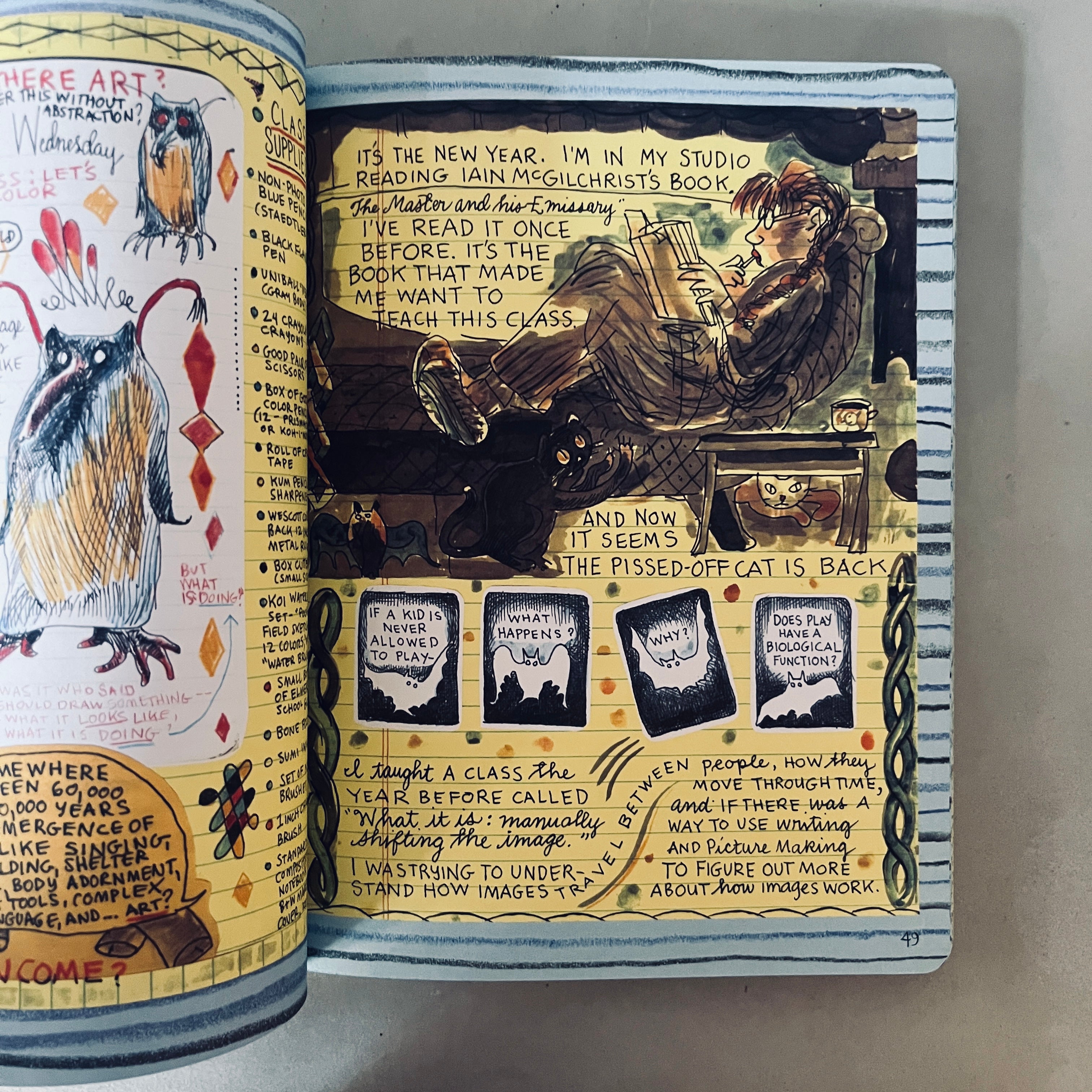 Syllabus: Notes from an Accidental Professor by Lynda Barry