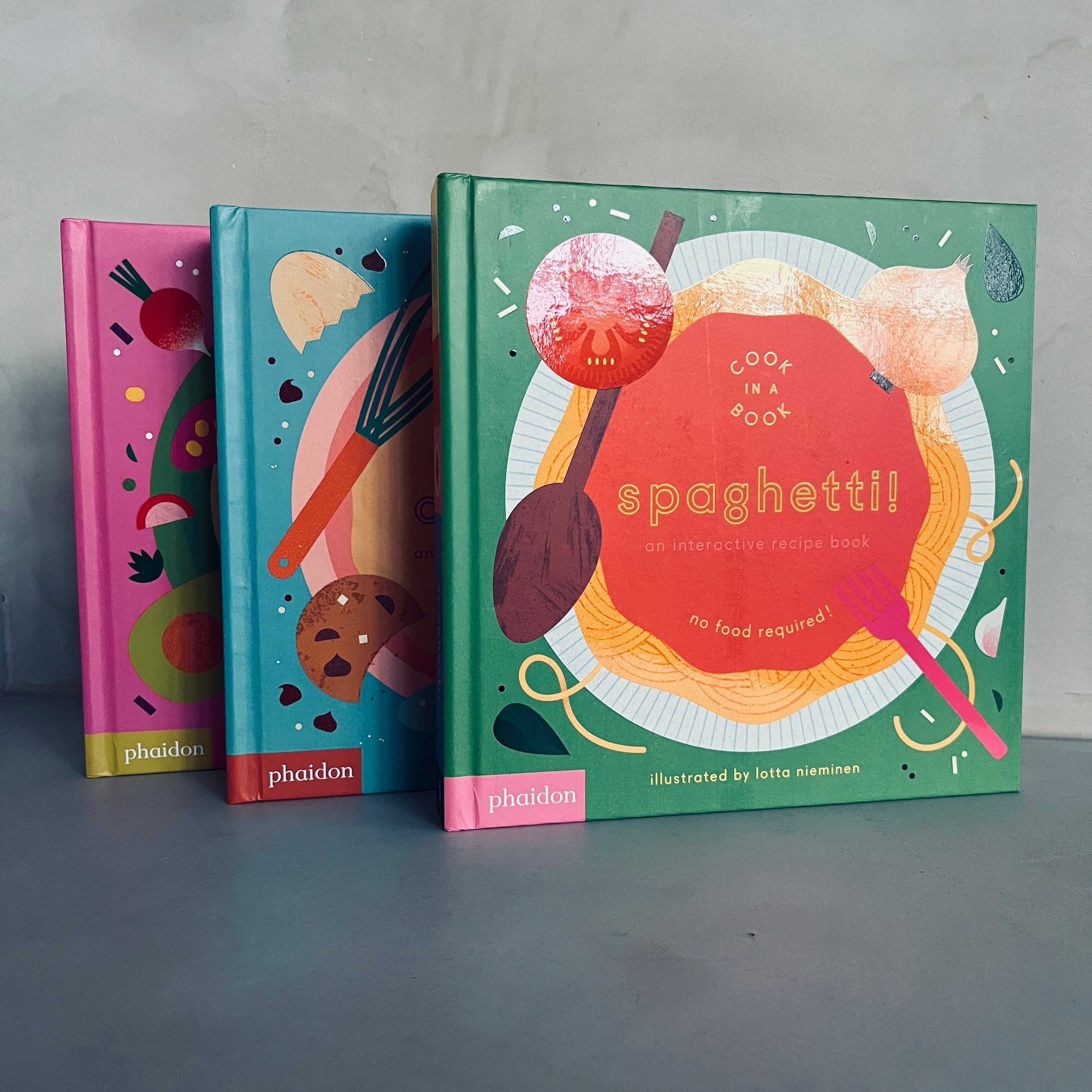 Spaghetti!: An Interactive Recipe Book by Lotta Nieminen