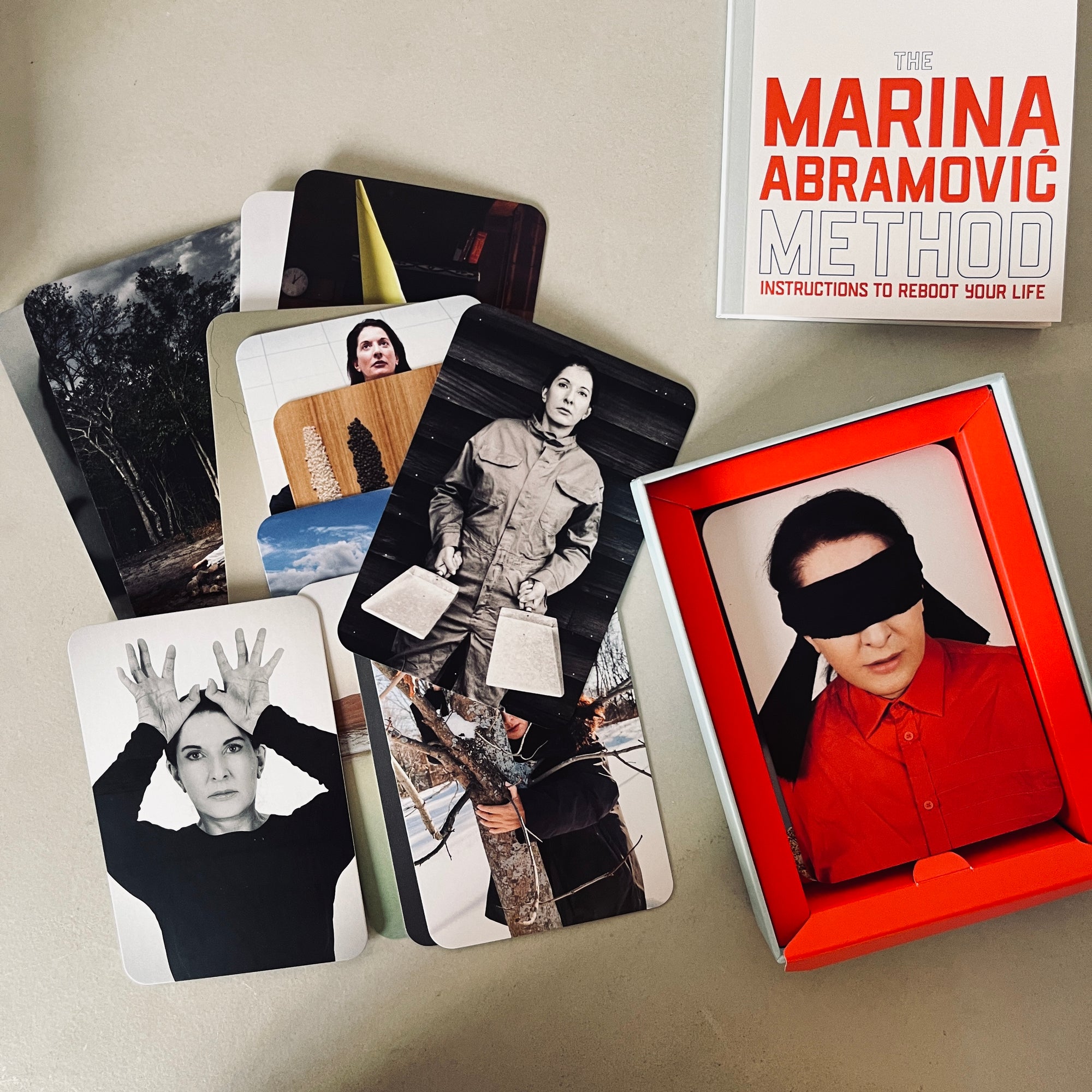 The Marina Abramovic Method: Instruction Cards to Reboot Your Life