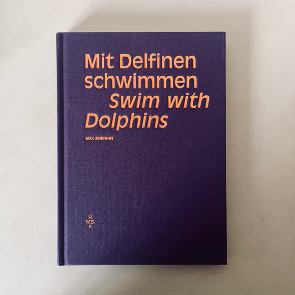 Mit Delfinen schwimmen, Swim with Dolphins by Max Zerrahn (signed)