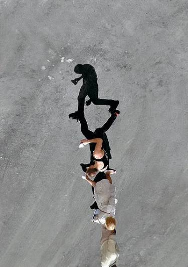 When Shadows Cast People by Julia Kissina
