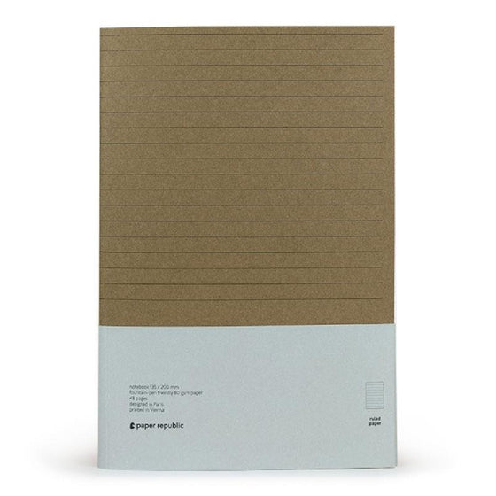 paper republic | 2 x notebooks ruled paper [XL]