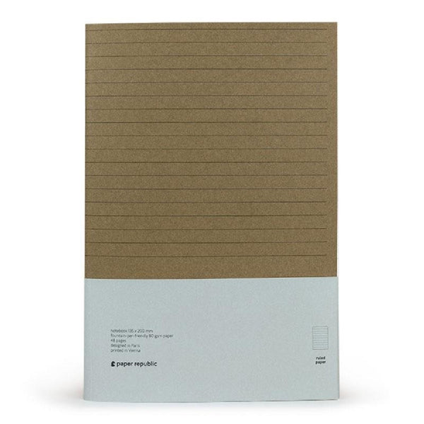 paper republic | 2 x notebooks ruled paper [XL]