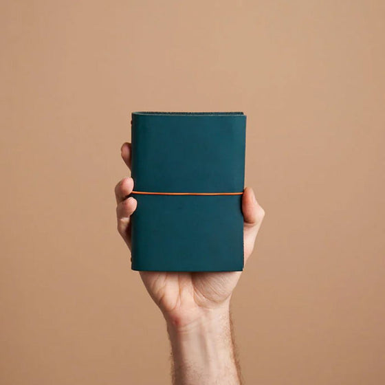 paper republic | grand voyageur [pocket] | Petrol Blue