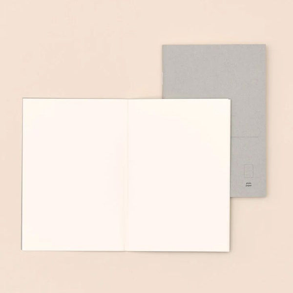 paper republic | 2 x notebooks plain paper [pocket]