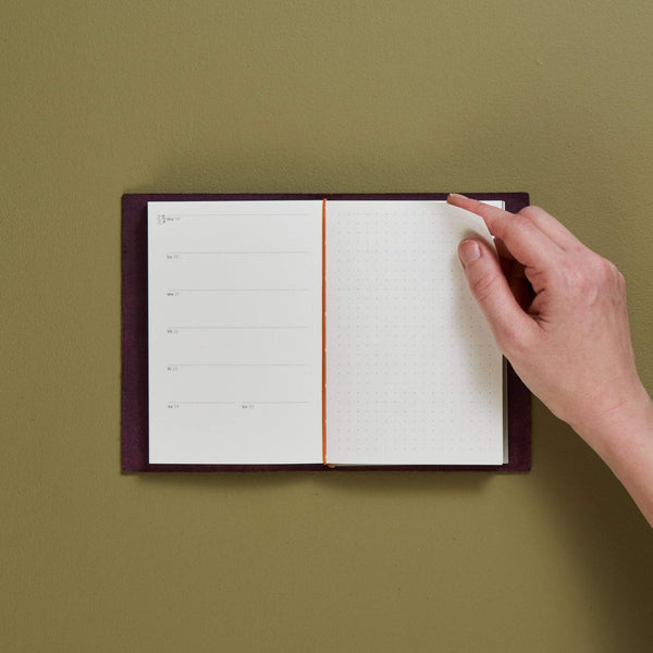 paper republic | weekly planner with notes 2027 [pocket]