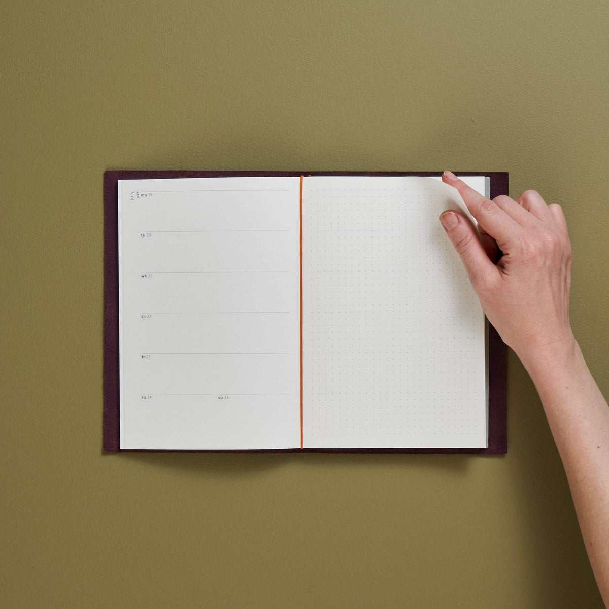 paper republic | weekly planner with notes 2027 [XL]