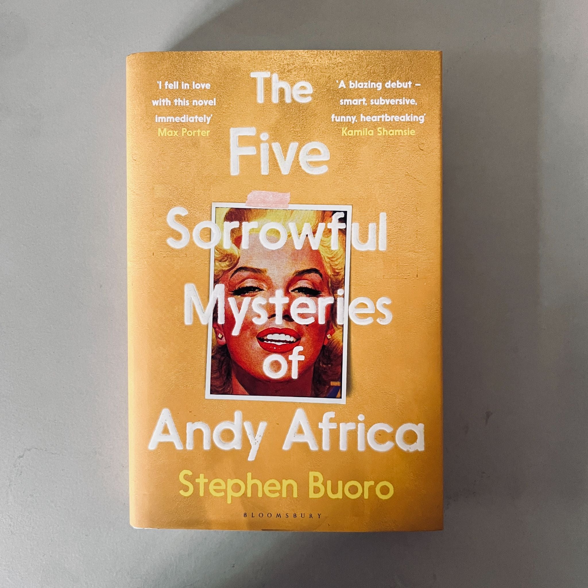 The Five Sorrowful Mysteries of Andy Africa by Stephen Buoro