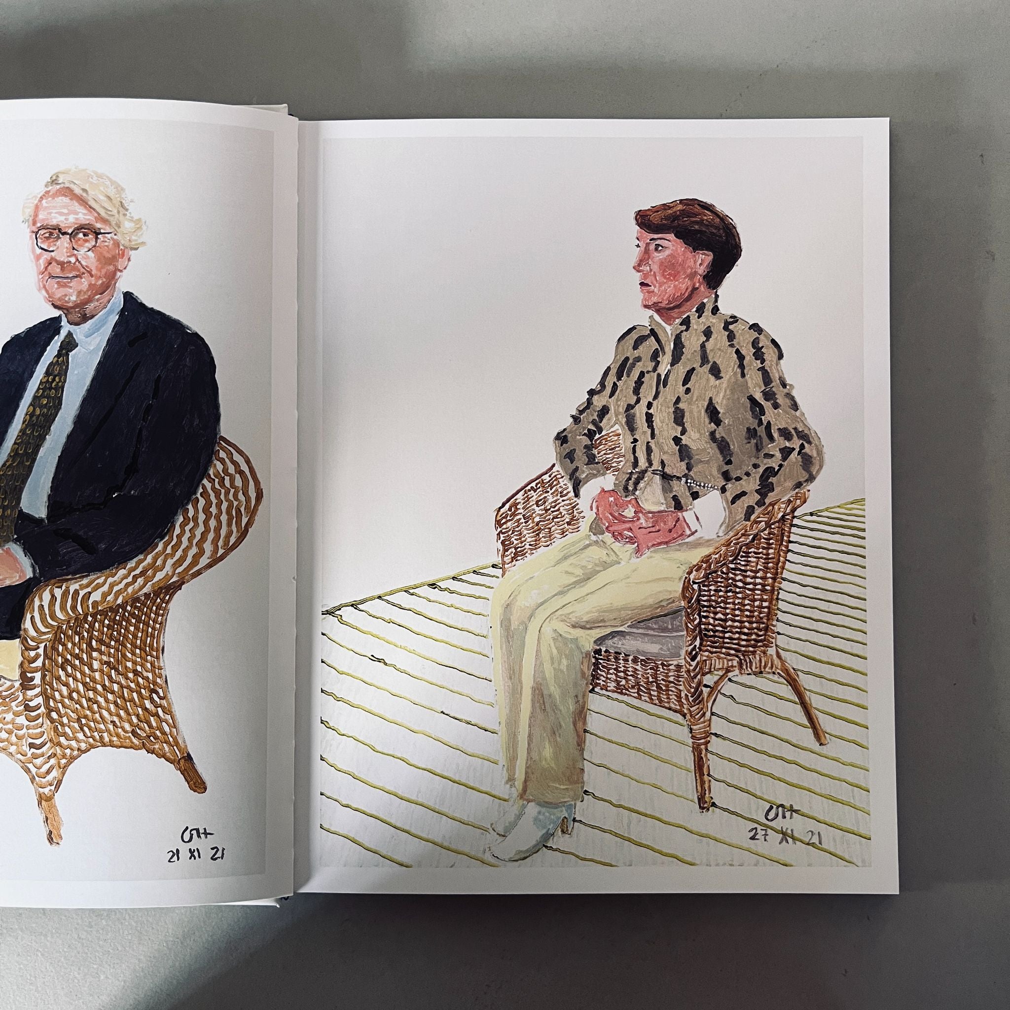 David Hockney: Normandy Portraits